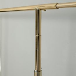 Gold Plated Hanging Round Tube Stand - Image 2