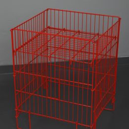 55*55 Foldable Red Basket - Image 3