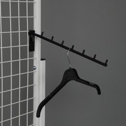 Bent Black Hook for Wire Panel - Image 2