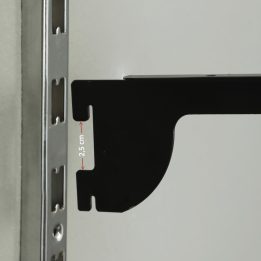 30 cm White Straight Twist Support with Claw - Image 4