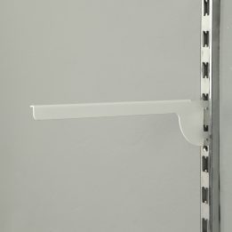 30 cm White Straight Twist Support with Claw - Image 3