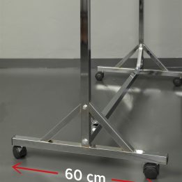 Double-Tier Double-Sided 12-Hook Chrome Stand - Image 3
