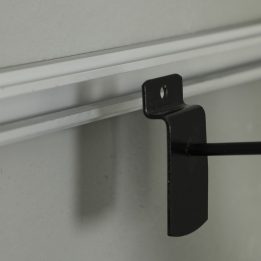 Black Hook for Slatwall Panel - Image 2