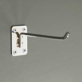 Chrome Hook for Particle Board and Wall Mounting - Image 6