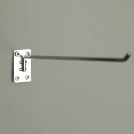 Chrome Hook for Particle Board and Wall Mounting - Image 5
