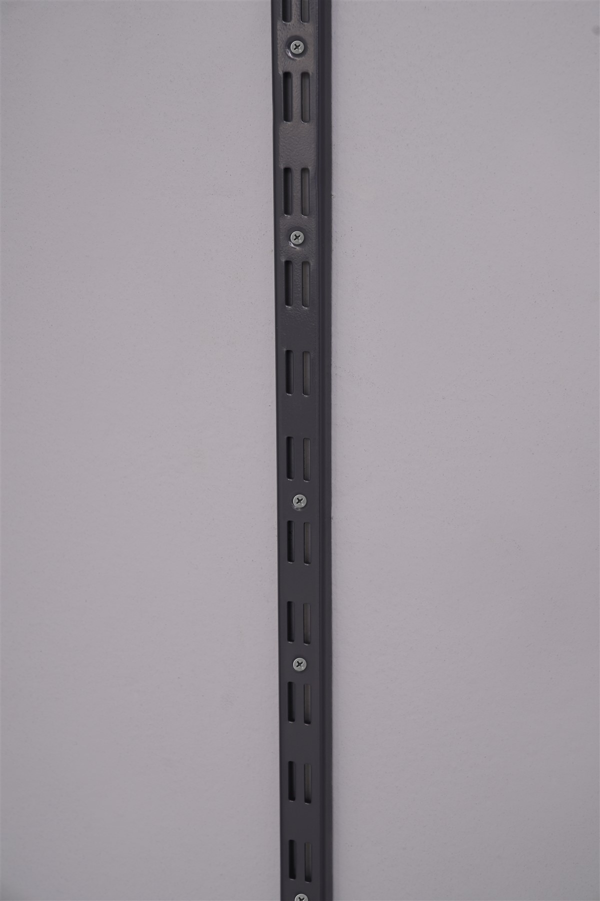 Double-Holed Anthracite Gray Post - Rack Modern
