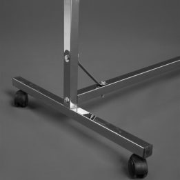 Double-Tiered Chrome Hanger Economic Stand - Image 2