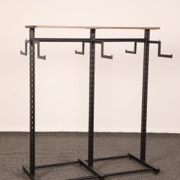 Double-Sided 6-Arm Z Garment Rack - Image 2