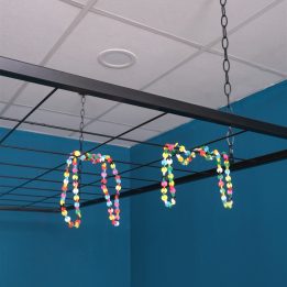 Ceiling Hung Chain Wire Panel - Image 6