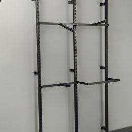 Black 40x40 Wall-Mounted Post - Image 3