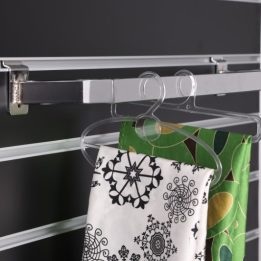Channelled Display Board with Corner U Pipe for Scarves - Image 2