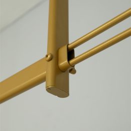 Ceiling Hung Adjustable Stand, Gold Painted - Image 3