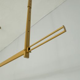Ceiling Hung Adjustable Stand, Gold Painted - Image 2