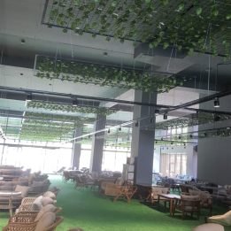 Ceiling Hung Chain Wire Panel - Image 3