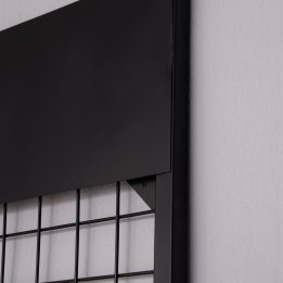 Wire Shelf Stand with Metal Top - Image 3